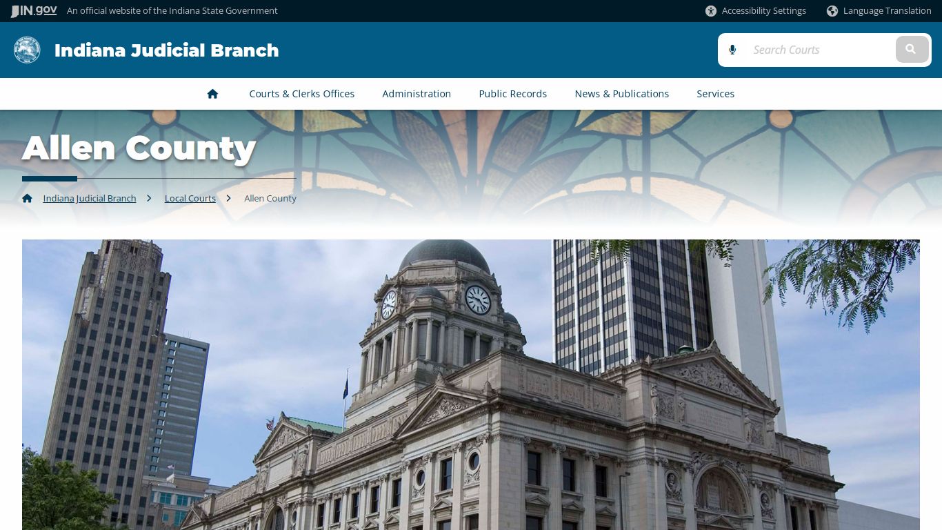 Allen County - Indiana Judicial Branch